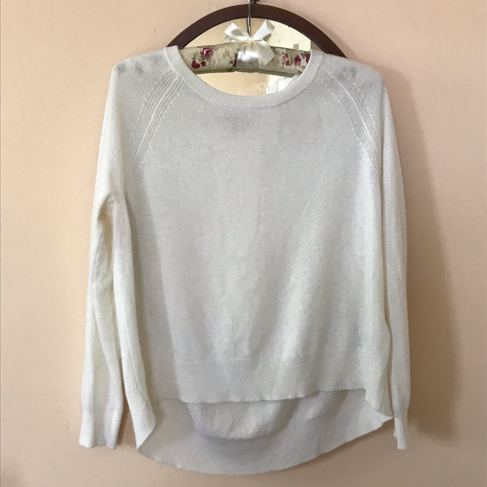 Banana Republic cashmere high/low sweater